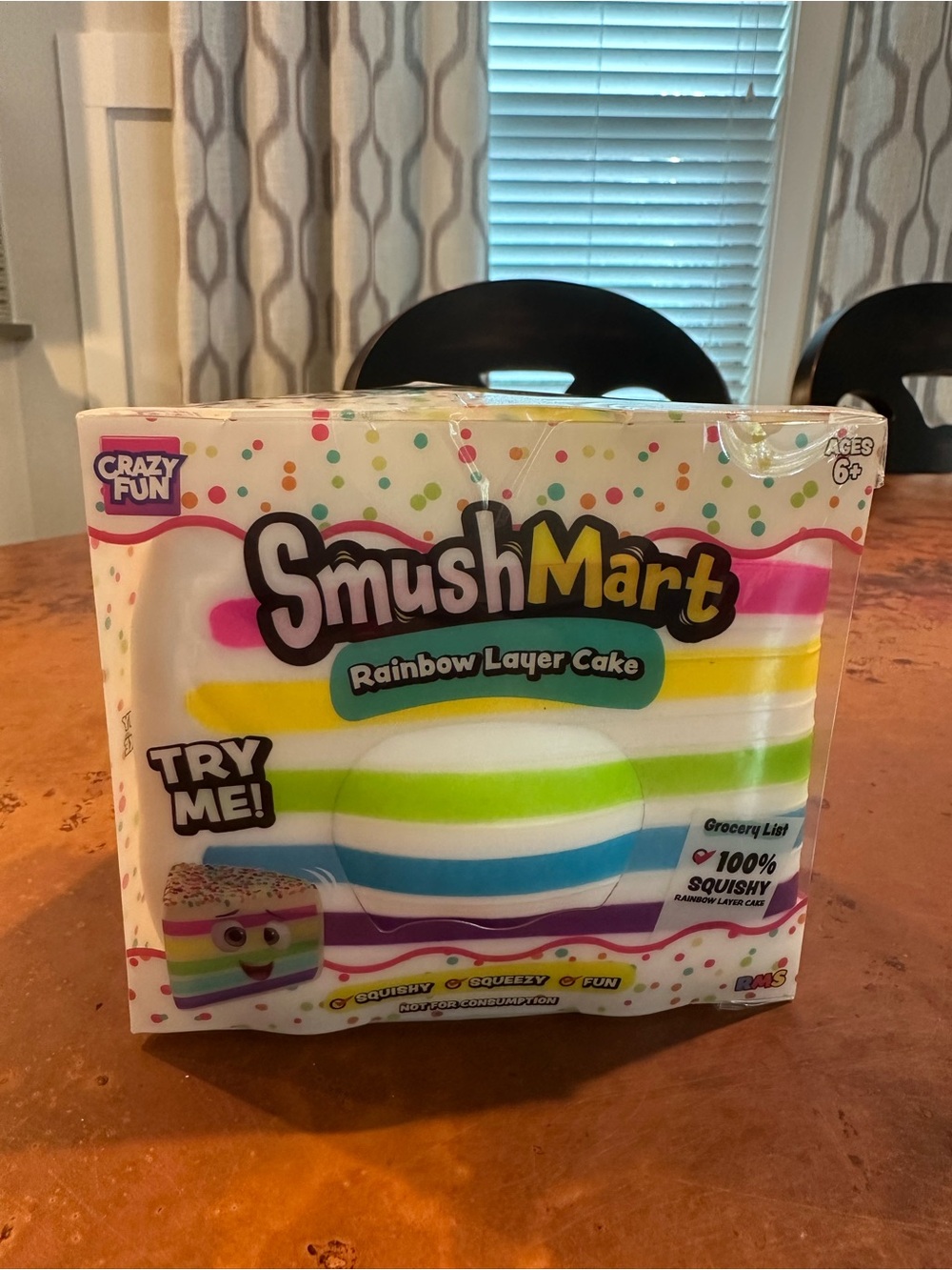 Smushmart Rainbow Layer Cake NEW